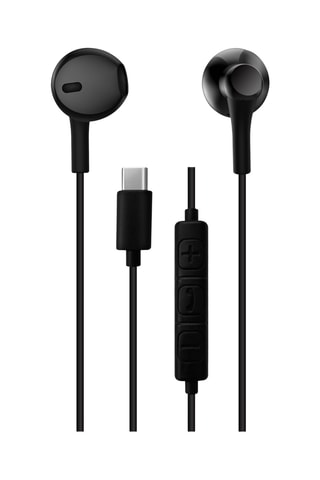 Auriculares con cable Tipo C - Negro