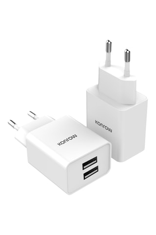 2 cargadores - Blanco