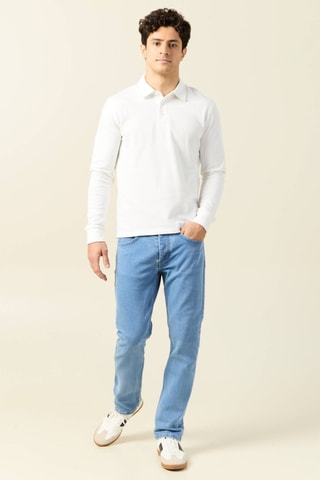 Vaquero straight.  - Azul