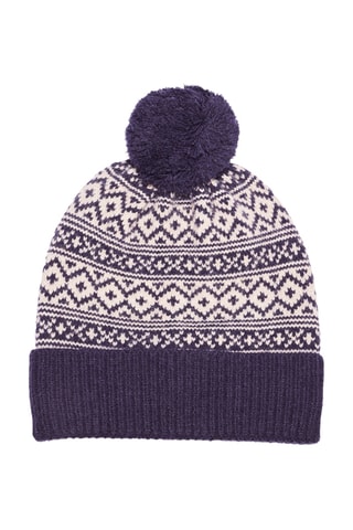 Gorro con borla  - Azul marino