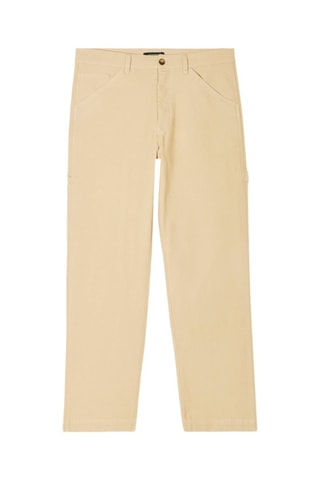 Vaquero recto  - Beige