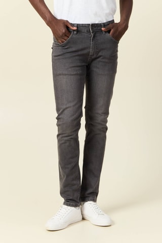 Vaquero slim fit ecorresponsable  - Gris