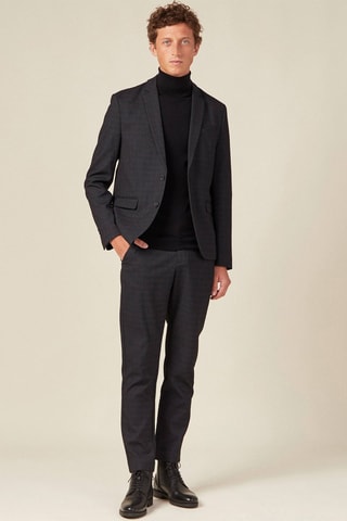 Pantalón chino tapered  - Negro