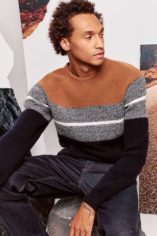 Jersey de lana - Marrón