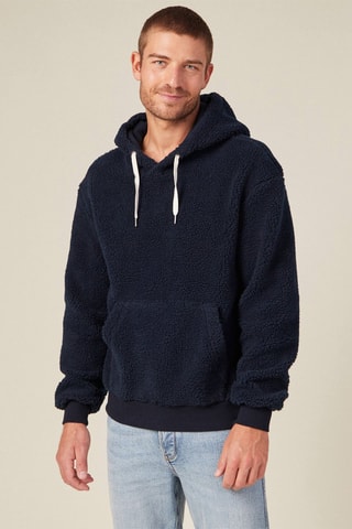 Sudadera con capucha  - Azul