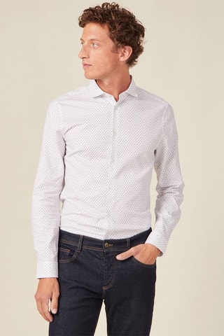 Camisa de algodón orgánico - Blanco