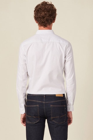 Camisa de algodón orgánico - Blanco