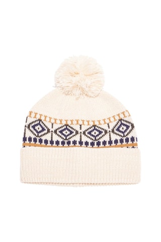 Gorro con borla  - Blanco