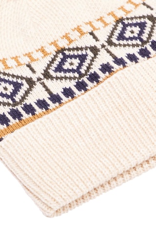 Gorro con borla  - Blanco