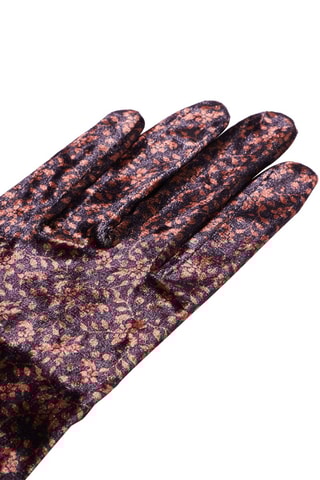 Guantes y tarjetero - Cobrizo - Marrón