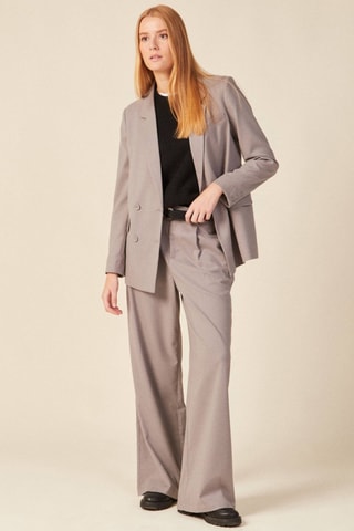 Pantalón ancho  - Gris