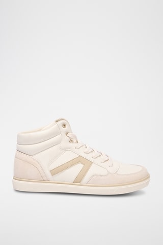 Zapatillas altas  - Crudo