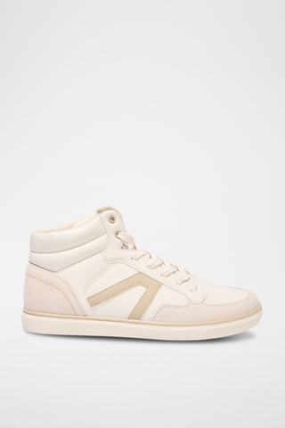 Zapatillas altas  - Crudo