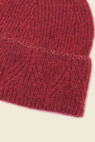 Gorro de alpaca y lana  - Rojo