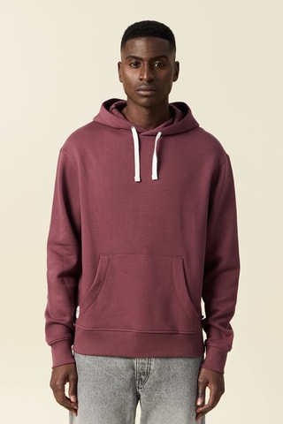 Sudadera con capucha  - Burdeos