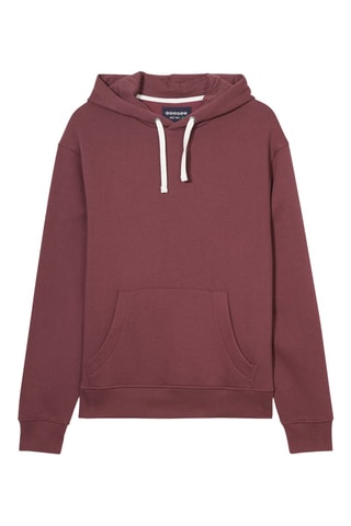 Sudadera con capucha  - Burdeos