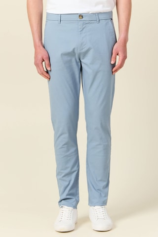 Pantalón de algodón orgánico  - Azul