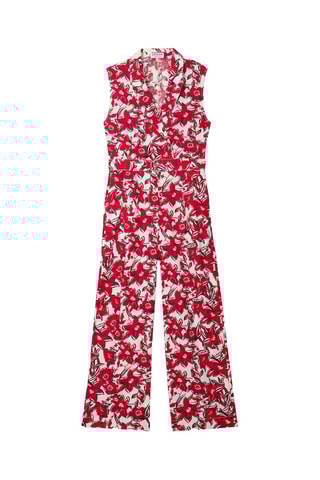 Mono de lino  - Rojo