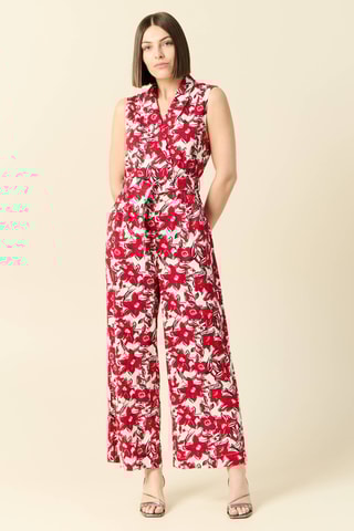 Mono de lino  - Rojo