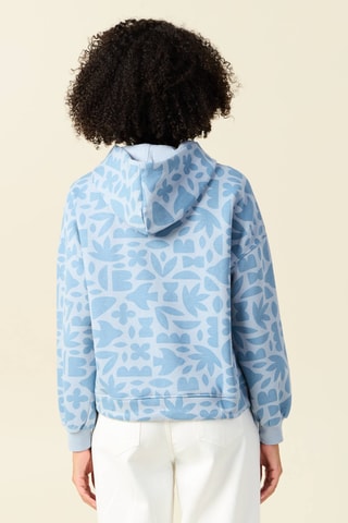 Sudadera con capucha  - Azul