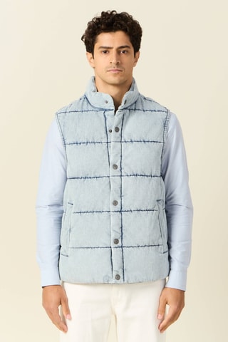 Chaleco vaquero  - Blanco