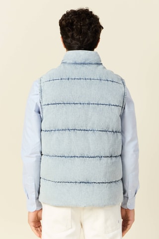 Chaleco vaquero  - Blanco