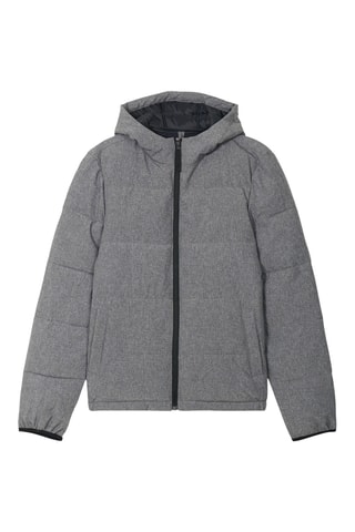 Anorak con capucha  - Gris