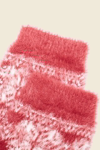 Calcetines antideslizantes  - Rojo