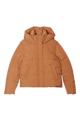 Doudoune à capuche  - Marron