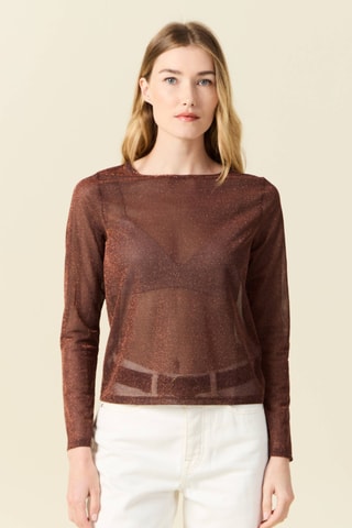 Top  - Marrón