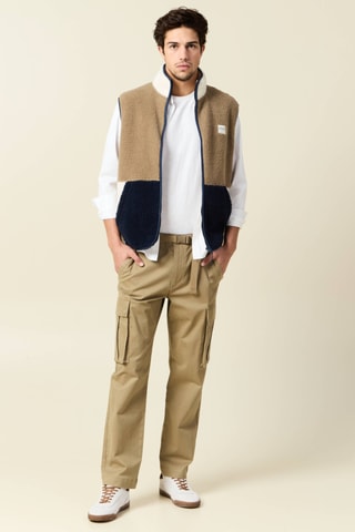 Pantalón cargo  - Verde