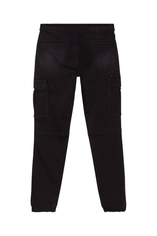 Pantalón de algodón orgánico  - Negro