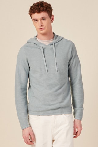 Sudadera con capucha  - Azul