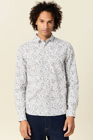 Top de algodón orgánico  - Blanco