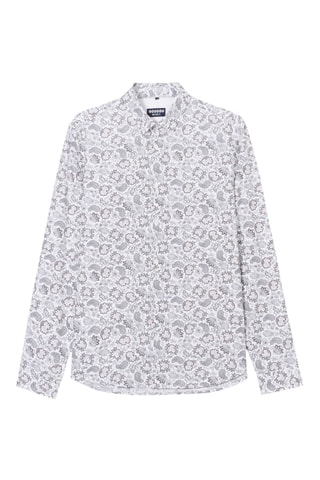 Top de algodón orgánico  - Blanco