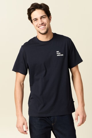 Camiseta  - Azul marino