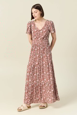 Vestido largo  - Azul