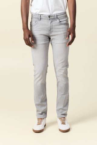 Vaquero de algodón orgánico  - Gris