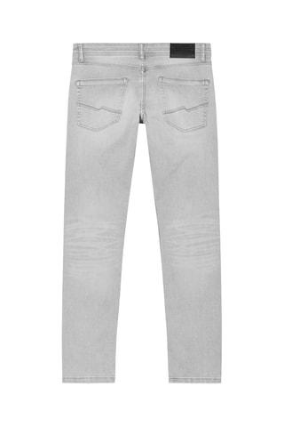 Vaquero de algodón orgánico  - Gris