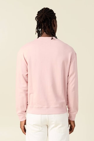 Sudadera de algodón orgánico  - Rosa