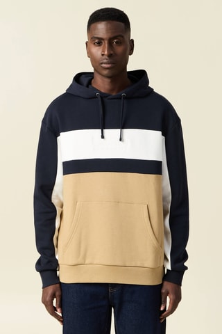 Sudadera con capucha  - Azul marino