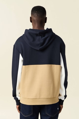 Sudadera con capucha  - Azul marino