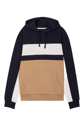 Sudadera con capucha  - Azul marino