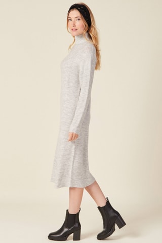Vestido jersey  - Gris