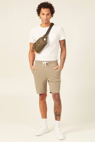 Short de algodón orgánico  - Verde