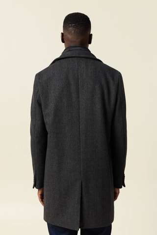 Abrigo de lana  - Gris