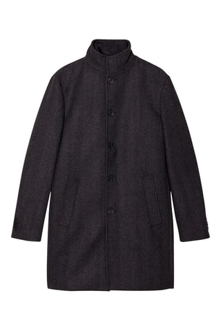 Abrigo de lana  - Gris