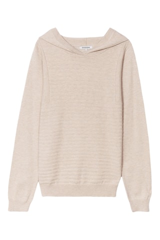 Jersey con capucha  - Crudo