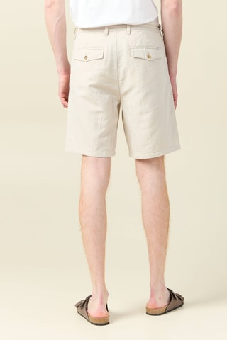Short de lino  - Beige