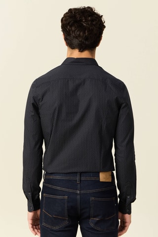 Top de algodón orgánico  - Negro